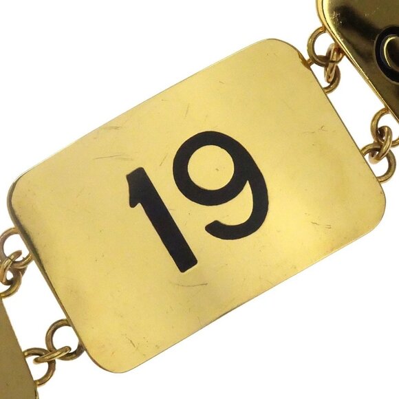 Chanel Chain Belt Gold Small Good 93P 05093 - Picture 2 of 5